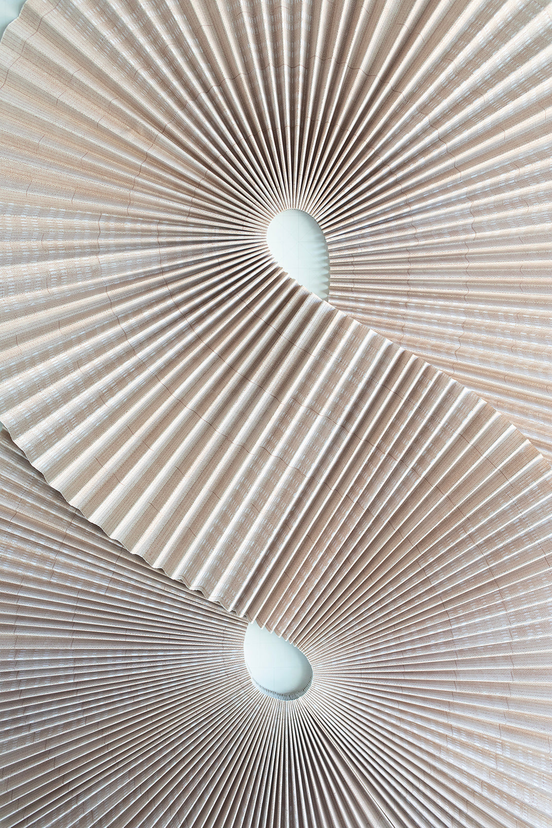 001 Abstract Blush Pleats