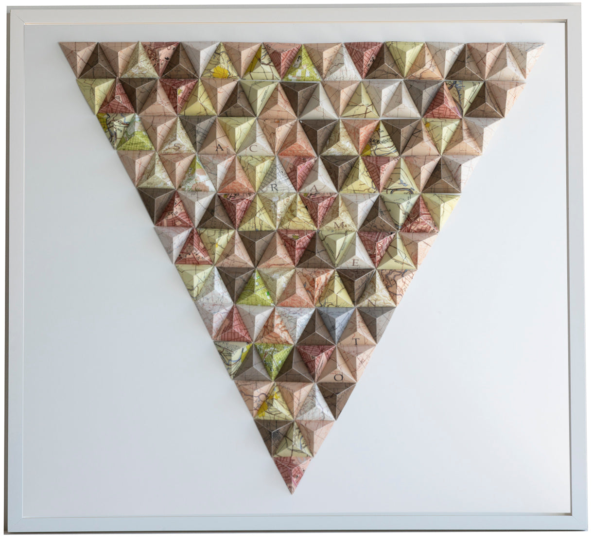 Map Pyramid Abstract II